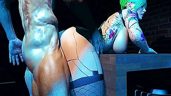 Sexy Robot Chick Wants Dick In Her Ass