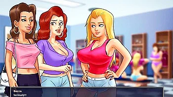 Summertime Alpha Bitch Fucked In Locker - Claustrophobic Sex With Car Toon