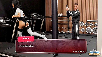 : Flirty Emma In The Gym - Sex Coach: Hot Yoga