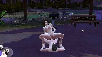 Fucking In The Forest With A Hot Girl