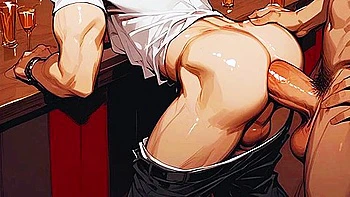 Hentai Anime And Car Toon In 2. Gay Bar Has Live Sex Show With Femboys And Hot Young Men. Anime Hentai