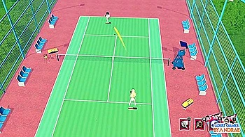 Anime Hentai And Car Toon In : Hentai With Billie And Helen - Academy Love Saga: Tennis Angels Ex