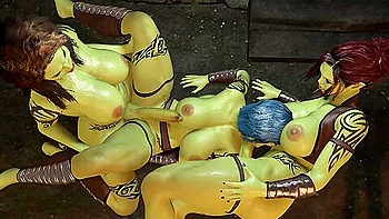 Missionary With Shemale Futa Orc In A With Car Toon