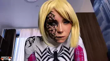 Anti-Venom Deep Sucking and Sensual Fucking - Cosplay