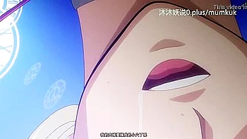 A huge mechanical penis is thrust in and out violently and creampie is made.