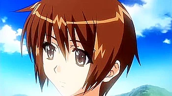 A beautiful girl in a uniform gets all the boys in a swimsuit in the toilet and ejaculates in her mouth.