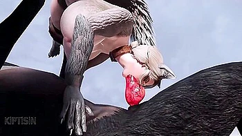 Wolf Girl Fucked By Werewolf On The Beach 1