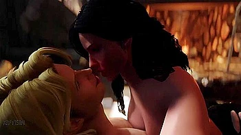 Gorgeous Curvy Yennefer Gets Stretched By Huge Dragonborn Cock 1