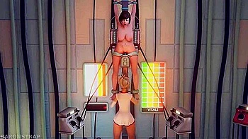 Mercy Having Fun With Mei