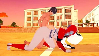 Haydee X Huntress 3some