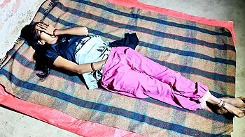 Indian Bhabhi's Step Son Fucks Her Virgin Pussy in Old House - Shivanibaby Amateur HD