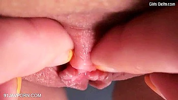 Pink Vagina Of Beauty Girl Shows Her Pussy