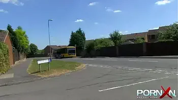 Hottie blondie Chessie Kay pissing in public