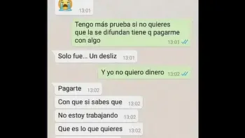 My unfaithful sister-in-law's whore gives me everything on WhatsApp