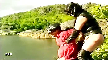 2 Norwegian Mistresses Dominate A Kinky Slave