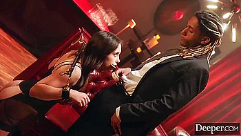 Submissive Bartender Daisy Phoenix Is Bound & Gagged After Hours