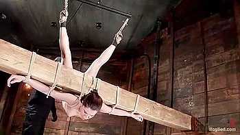 Hot 19 Year Old In Tormenting Bondage