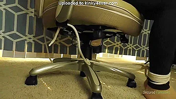 Chair Tied In A Straitjacket