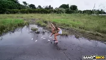 BANGBROS - Asian Babe Clara Trinity Rides The Bang Bus With Tyler Steel