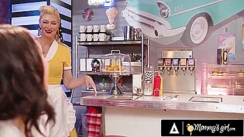 Stepmommys Girl - Milf Serene Sirens Rough Scissoring & Face Fuck Spark Cute Alexis Taes Lesbian Lust