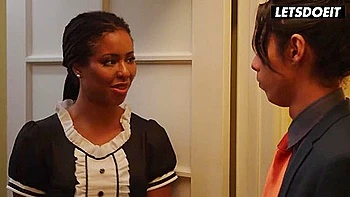 Hot Maid Gets The Perfect Treatment From Big Dick Homeowner