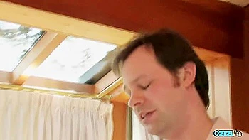 A Massage Quickly Turns Into A Naughty Action As The Brunette Uses A Sex Toy