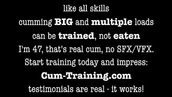 THREE Loads In 1 Minute - HUGE 4K Cumshots YummyCouple