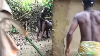 King caught his wife fucked by his palace guard, it ended up in threesome