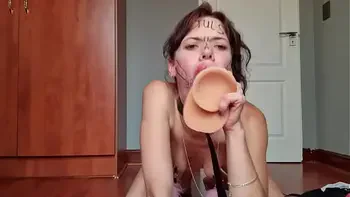 Slapping, chocking and degrading myself