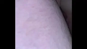 Bending my girl over and fucking her wet pussy