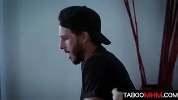 Stunning step mom catches her husband’s sniffing her panties