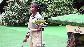 Moka Mora - Mokas Eyes Lit Up When The Birds Came To Her