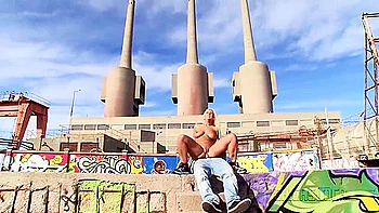 Blondie Fesser And Alberto Blanco In Nasty Pussy And Ass Fuck On The Beach With Voluptuous Latina