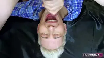 Cute facial cumshot compilation #3