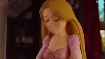 Rapunzel blowjob