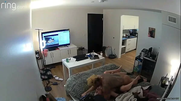 Hidden Camera catches cheating BLM Neighbor Fucking My Teen Wife in My own Bed