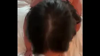 Hot brunette gave all 3 HOLES to a hung Hotel Concierge