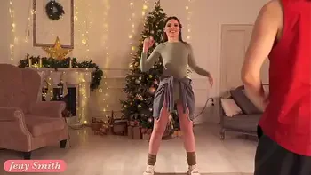 Erotic stretching class prank with Jeny Smith