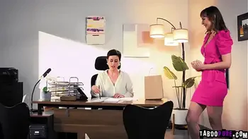 Olive Glass watches as her husband fucks her assistant