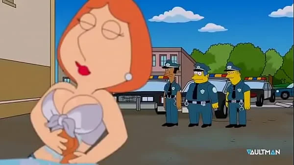 Sexy Carwash Scene - Lois Griffin / Marge Simpsons