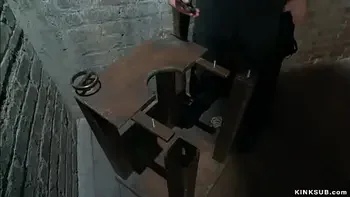 Gagged bound Asian rough banged