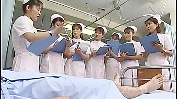 Fabulous Japanese girl Kaho Kasumi, Sasa Handa, Meguru Kosaka in Horny Nurse, Handjobs JAV video