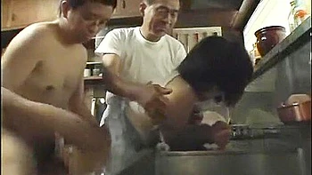 Amazing Japanese girl Reona Kanzaki, Yumi Kazama, Rina Takakura in Crazy Threesomes JAV video