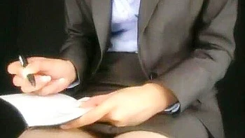 Exotic Japanese girl in Horny Striptease, Secretary JAV clip