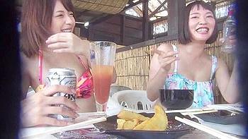 オナニー大好きなビキニギャルが魅せた変態性癖とはｗ