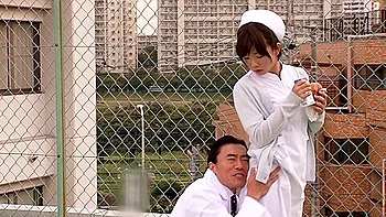Horny Japanese girl in Fabulous Nurse, Handjob JAV scene