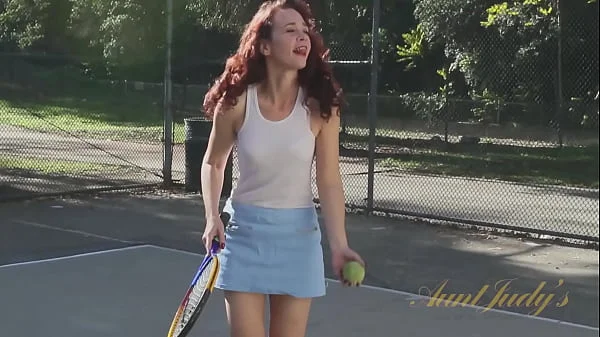 AuntJudys - 43yo MILF Sable at the Tennis Club (AJ Classics)