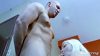 British Milf Lacey Starr Gives Deep Blowjob To Fit Young Guy