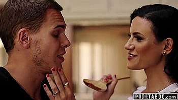 Bisexual Couple Convinces Curious Exchange Student 18+ To Be Their New Third Full !