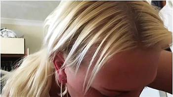 Swallowing Every Drop Of Cum